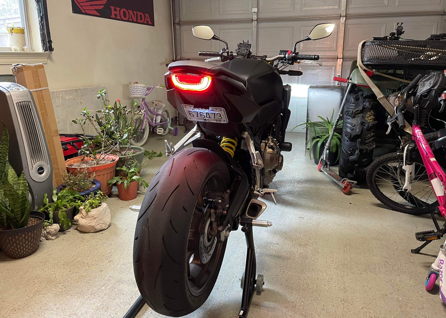 2019+ HONDA CBR/CB650R INTEGRATED TAILLIGHT Customer Feature Tail Tidy
