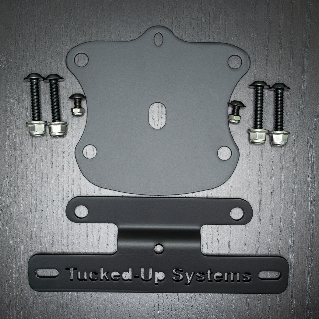 2021-2023 YAMAHA MT-09 TUCKED LICENSE PLATE MOUNT