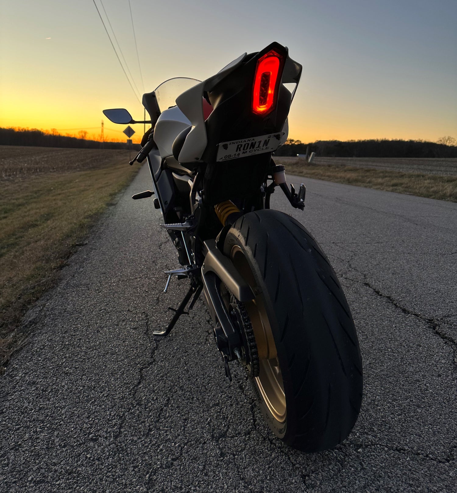2022+ YZF-R7 INTEGRATED TAILLIGHT
