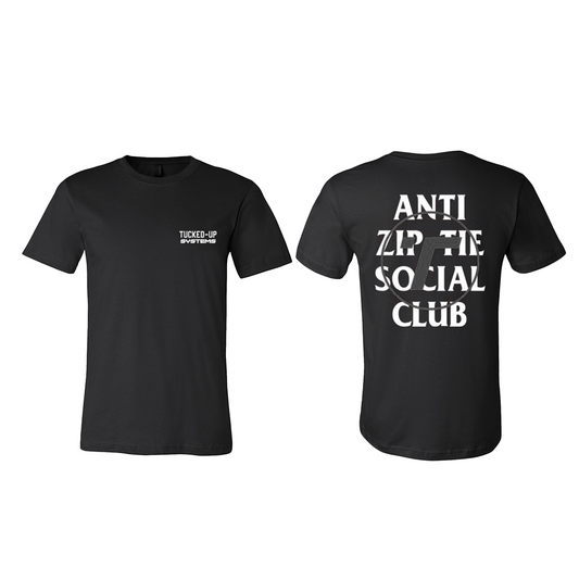 ANTI ZIP-TIE SOCIAL CLUB T-SHIRT