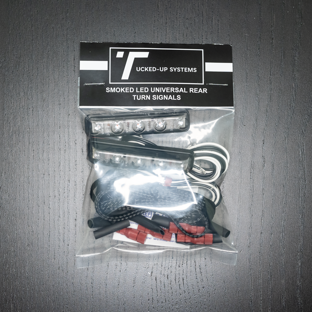 SMOKED LED UNIVERSAL REAR TURN SIGNALS