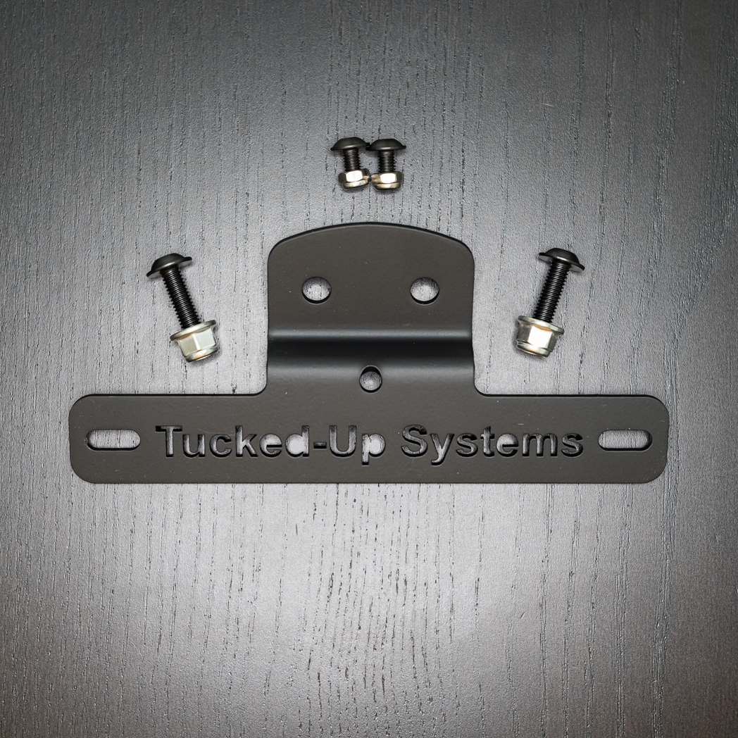 2013-2018 KAWASAKI NINJA ZX-6R TUCKED LICENSE PLATE MOUNT