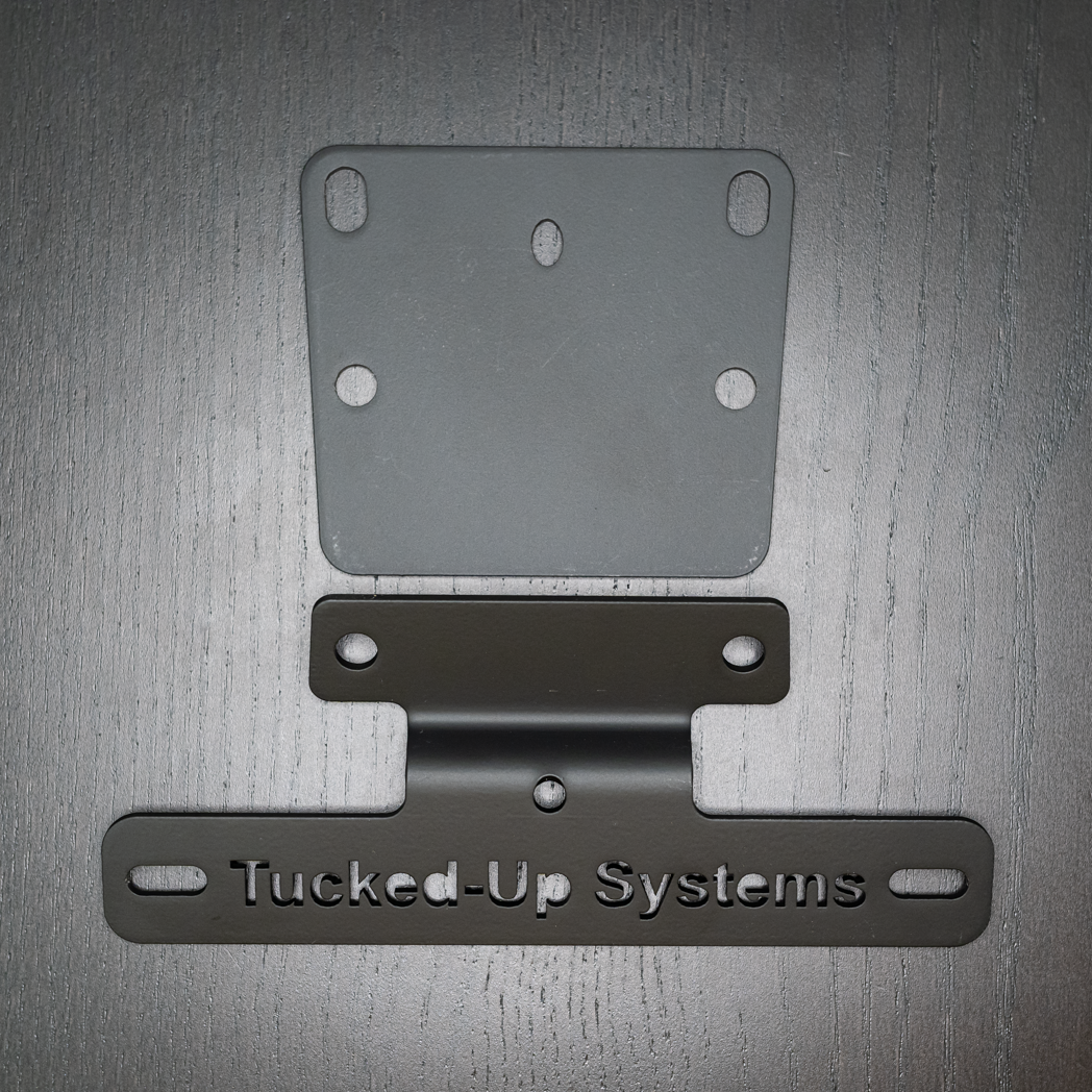 2022 2023 YAMAHA YZF-R7 TUCKED LICENSE PLATE MOUNT